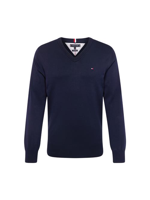 TOMMY HILFIGER Pullover  navy / offwhite