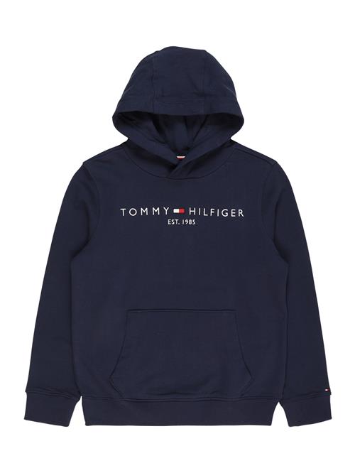 Se TOMMY HILFIGER Sweatshirt  navy / lys rød / hvid ved About You