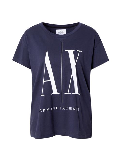 ARMANI EXCHANGE Shirts '8NYTCX'  navy / hvid