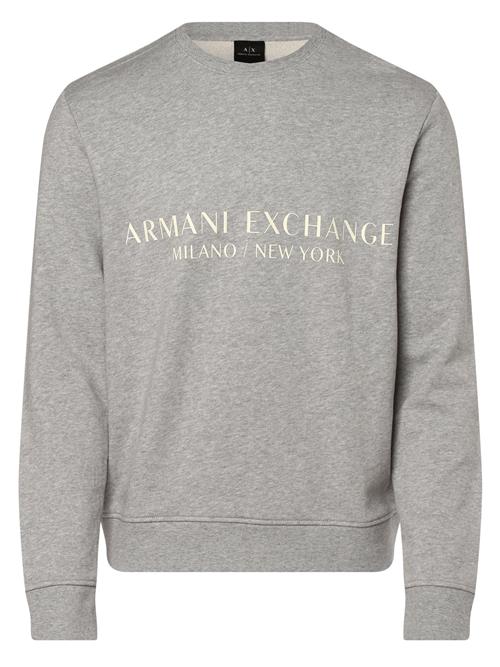 Se ARMANI EXCHANGE Sweatshirt  lysegrå / hvid ved About You