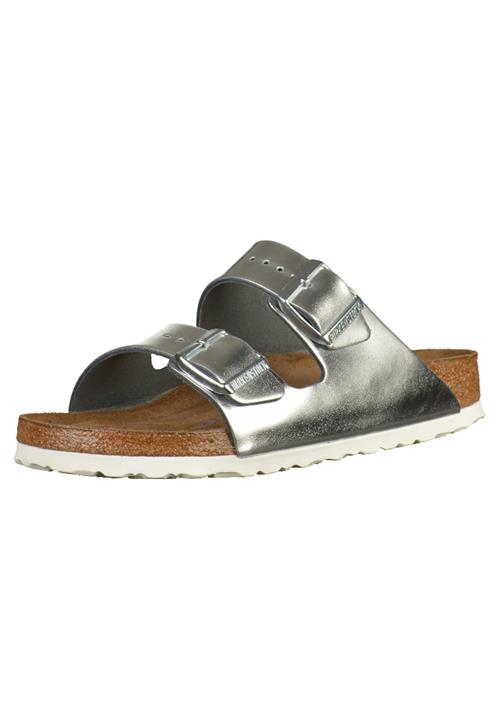 BIRKENSTOCK Pantoletter 'Arizona'  sølv