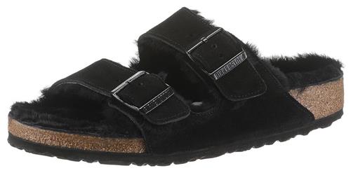 BIRKENSTOCK Pantoletter 'Arizona'  brun / sort