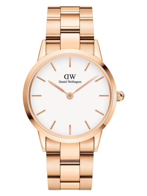 Daniel Wellington Analogt ur 'Iconic Link RG White'  guld