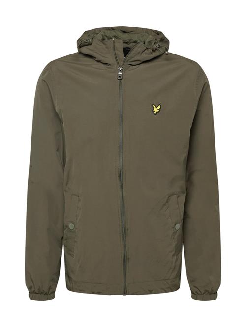 Lyle & Scott Overgangsjakke  gul / oliven / sort