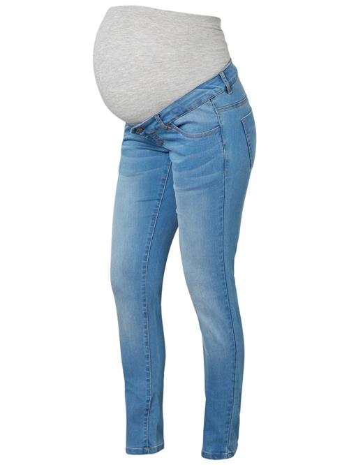 MAMALICIOUS Jeans 'Fifty'  blue denim / grå-meleret