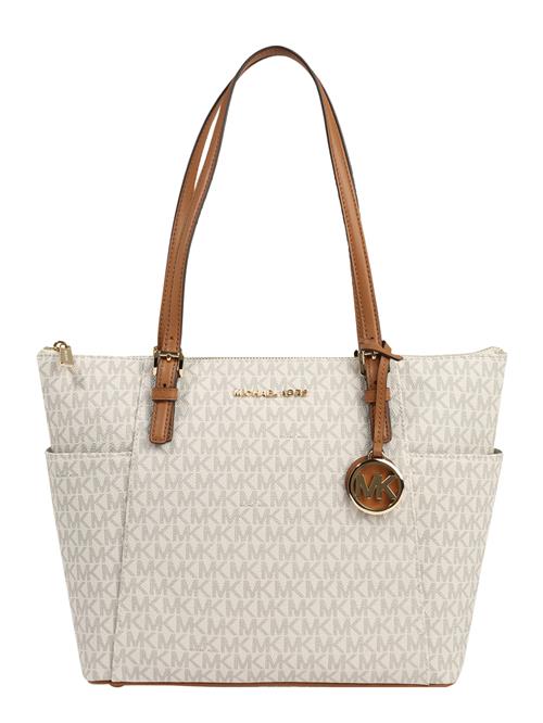 Se MICHAEL Michael Kors Shopper  brun / hvid ved About You