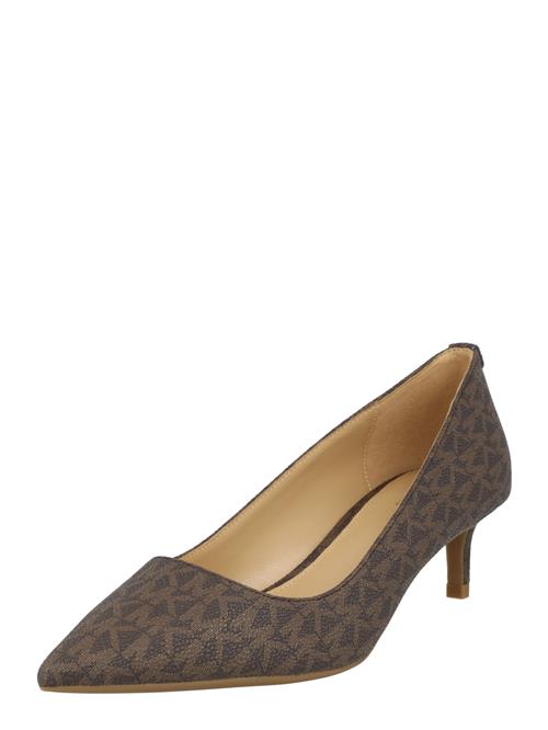 Se MICHAEL Michael Kors Pumps 'Alina'  brun / mørkebrun ved About You