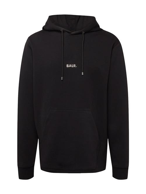 BALR. Sweatshirt 'Q-Series'  sort / hvid