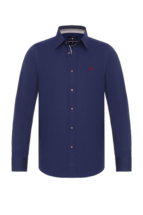 DENIM CULTURE Skjorte 'AURIENNE'  navy