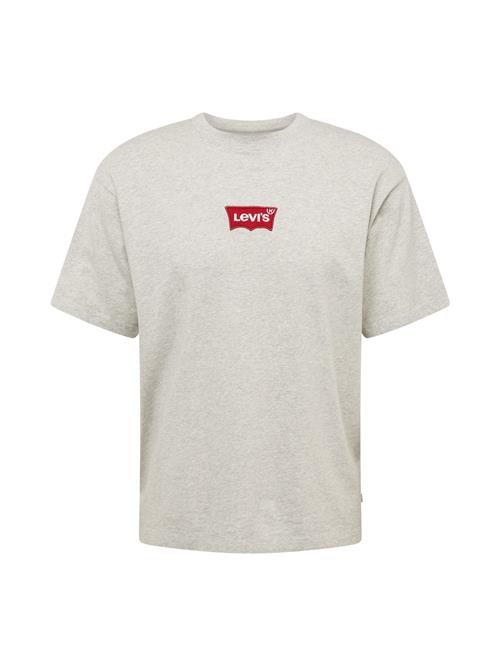 LEVI'S ® Bluser & t-shirts  grå-meleret / mørkerød / hvid