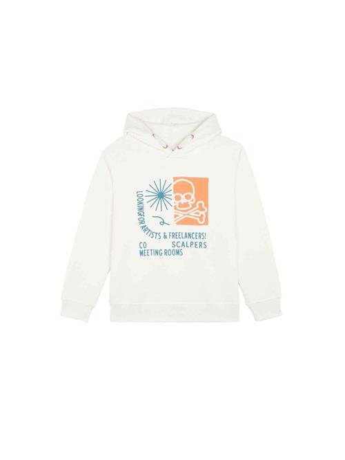 Se Scalpers Sweatshirt  turkis / mandarin / hvid ved About You