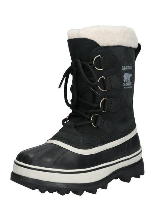 Se SOREL Snowboots 'Caribou'  stone / sort ved About You