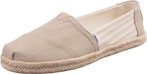 Se TOMS Espadrillaer  mørkebeige / naturhvid ved About You