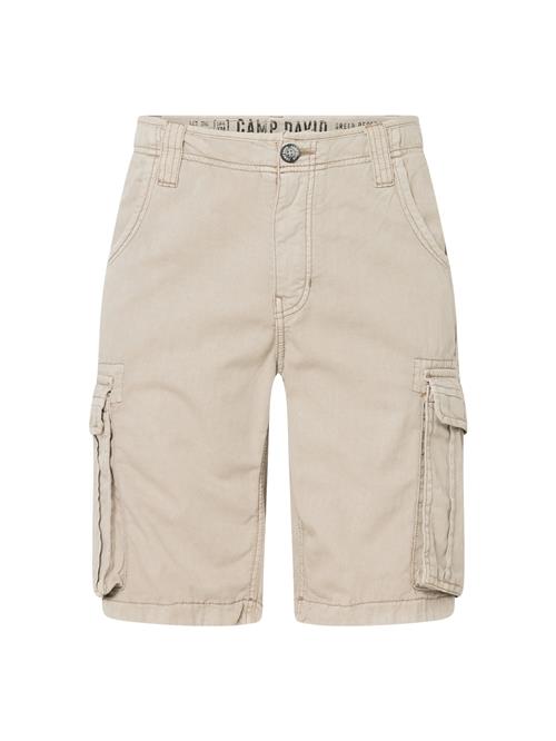 CAMP DAVID Cargobukser  lysebeige