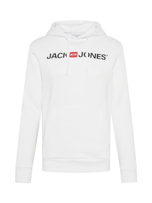 Se JACK & JONES Sweatshirt  rød / sort / hvid ved About You