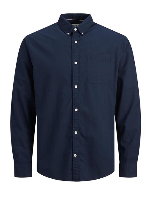 JACK & JONES Skjorte 'JJEOxford'  navy