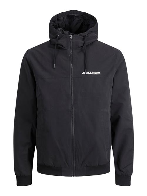 JACK & JONES Overgangsjakke 'JJERush'  sort / hvid