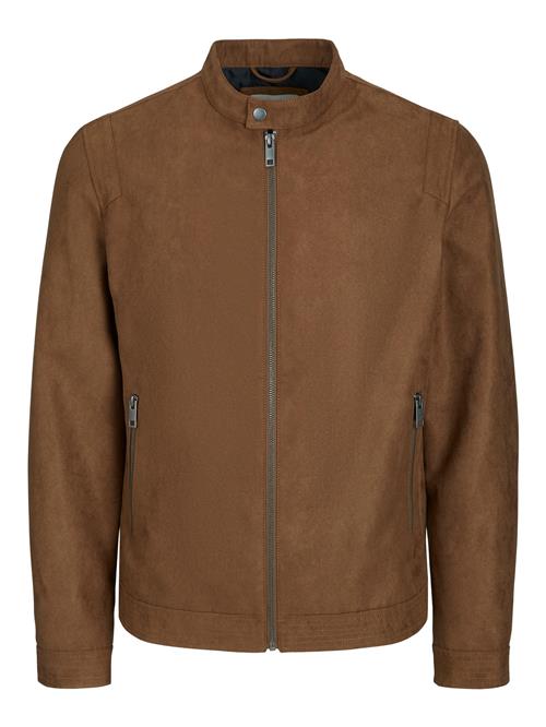 JACK & JONES Overgangsjakke 'Rocky'  cognac