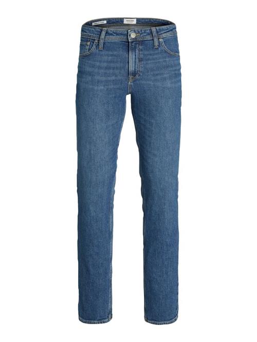 JACK & JONES Jeans 'Clark'  blå / brun