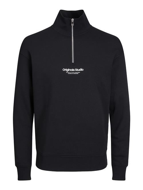 JACK & JONES Sweatshirt 'JORVesterbro'  sort / hvid