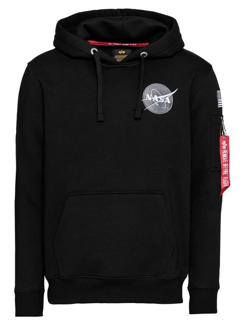 Se ALPHA INDUSTRIES Sweatshirt 'Space Shuttle'  lyseblå / grå / sort / hvid ved About You