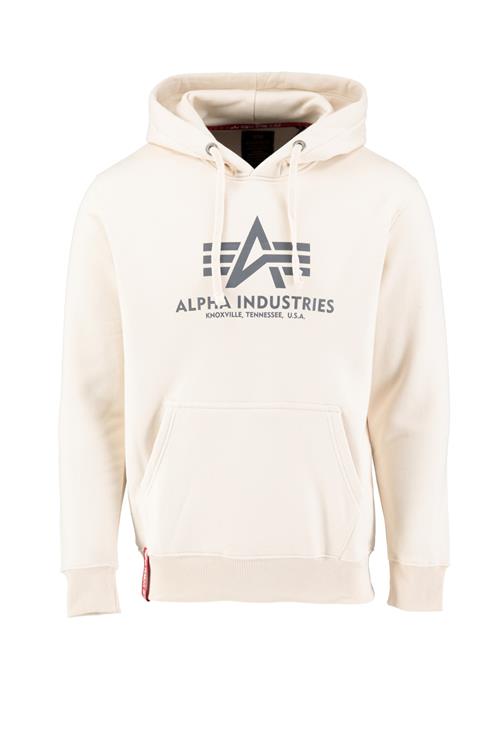 Se ALPHA INDUSTRIES Sweatshirt  creme / mørkegrå ved About You