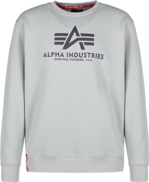 Se ALPHA INDUSTRIES Sweatshirt  grå / mørkegrå ved About You