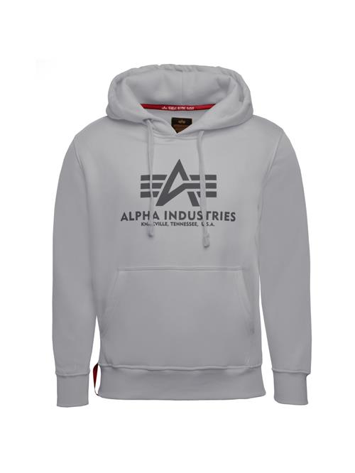 Se ALPHA INDUSTRIES Sweatshirt  grå / antracit ved About You