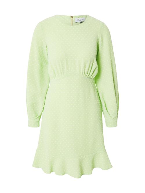 Closet London Kjole  lime / hvid