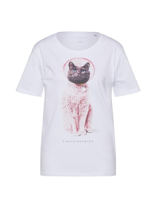 Se EINSTEIN & NEWTON Shirts 'Astro Cat'  grå / gammelrosa / hvid ved About You