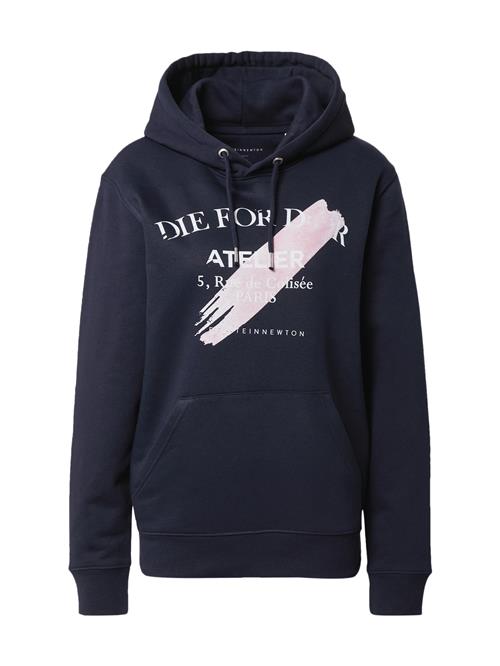 EINSTEIN & NEWTON Sweatshirt 'Violett Atelier'  navy / lys pink / hvid