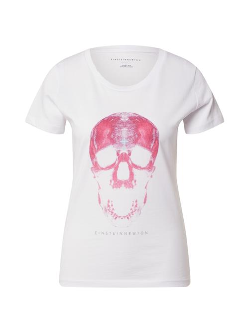 Se EINSTEIN & NEWTON Shirts 'Light Skull'  pink / hvid ved About You