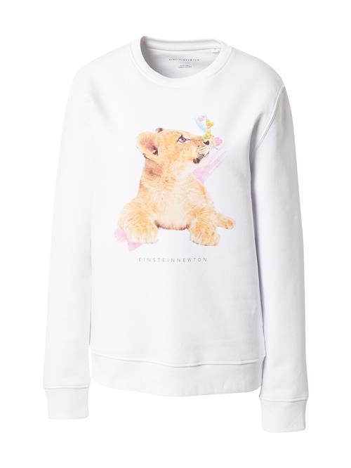 Se EINSTEIN & NEWTON Sweatshirt 'Klara Geist'  blandingsfarvet / hvid ved About You