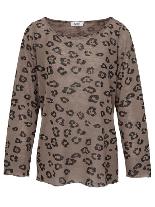 heine Shirts  taupe / sort