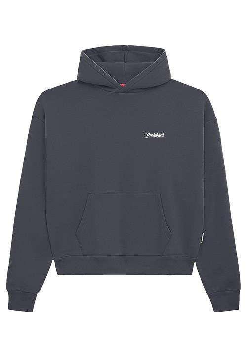 Se Prohibited Sweatshirt  mørkegrå / hvid ved About You