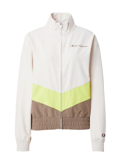 Champion Authentic Athletic Apparel Overgangsjakke  sand / mørkebeige / lysegul