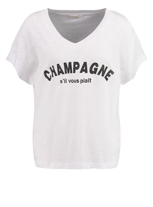 Se Key Largo Shirts 'CHAMPAGNE'  sort / hvid ved About You