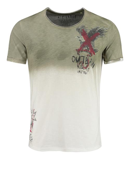 Key Largo Bluser & t-shirts 'MT ARIZONA'  khaki / burgunder / sort / hvid