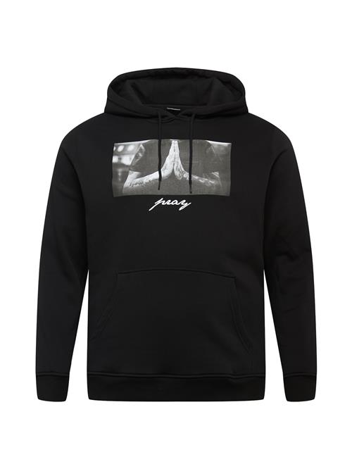 Mister Tee Sweatshirt 'Pray'  grå / sort