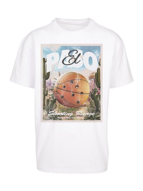 Mister Tee Bluser & t-shirts 'El Paso'  lyseblå / blandingsfarvet / pastelorange / offwhite