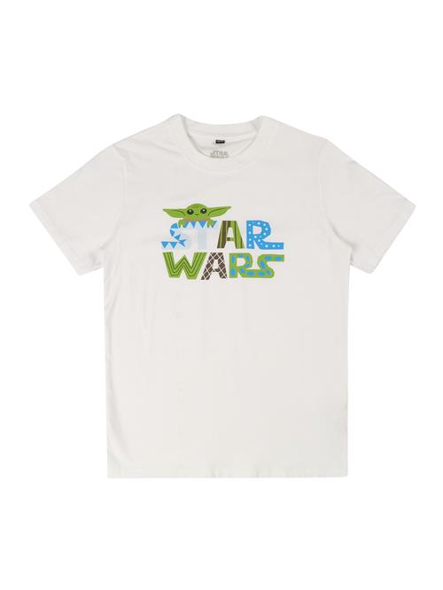 Se Mister Tee Shirts 'Star Wars'  blå / khaki / lysegrøn / hvid ved About You