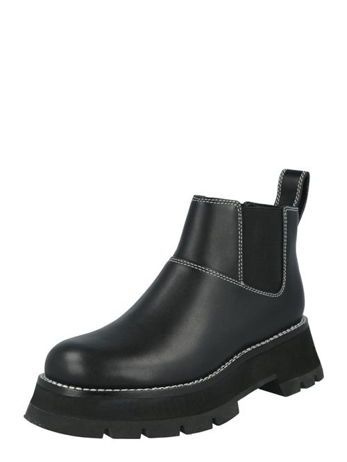 3.1 Phillip Lim Chelsea Boots 'KATE'  sort / hvid