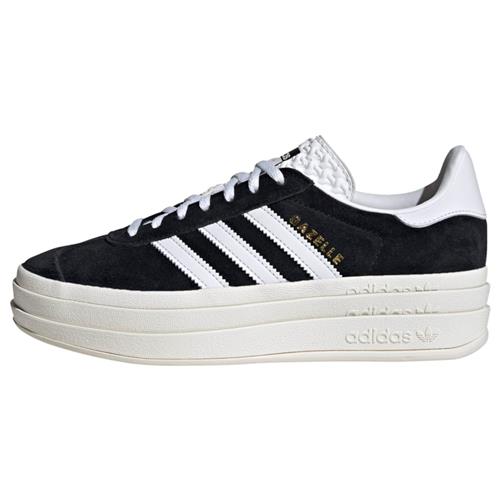 ADIDAS ORIGINALS Sneaker low 'Gazelle Bold'  guld / sort / hvid