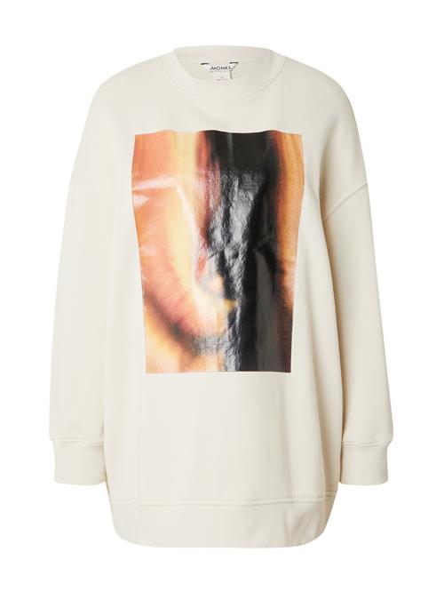 Monki Sweatshirt  hvid