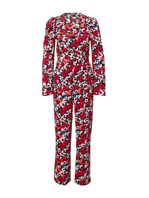 Se Monki Jumpsuit  lys pink / rød / sort / hvid ved About You