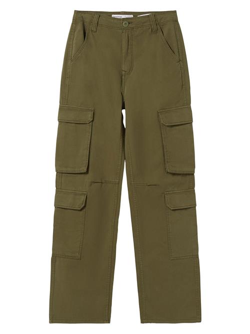 Bershka Cargobukser  khaki