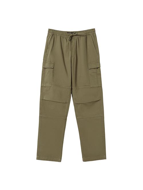 Bershka Cargobukser  khaki