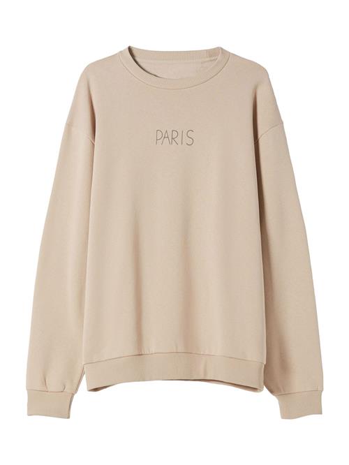 Bershka Sweatshirt  mørkebeige