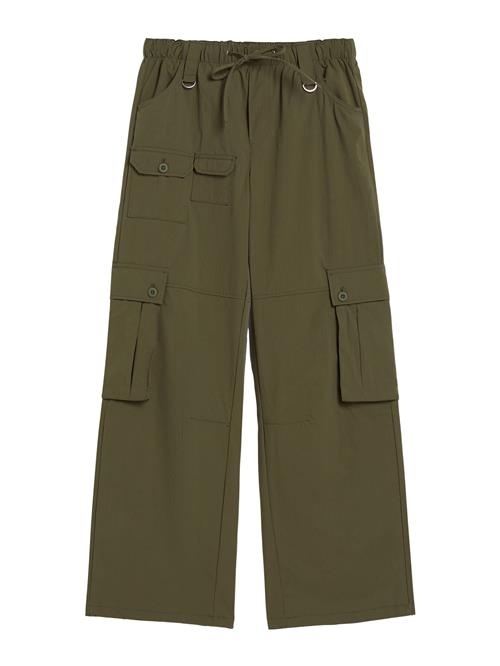 Bershka Cargobukser  khaki