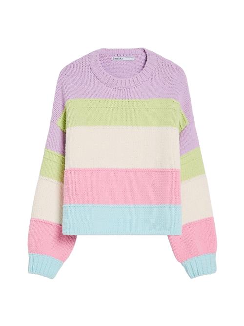 Bershka Pullover  beige / lysegrå / lysviolet / lys pink